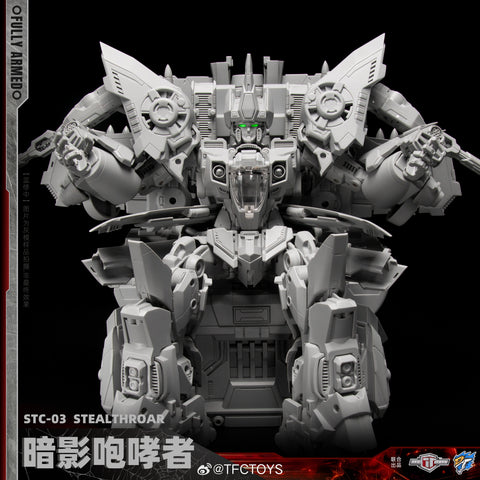 【Pre-Order】TFC Toys x Dajiangshe Craftsman Toys STC-03 STC03 StealthRoar with Cronation Kit (Starscream / GI Joe Rattler Starscream)