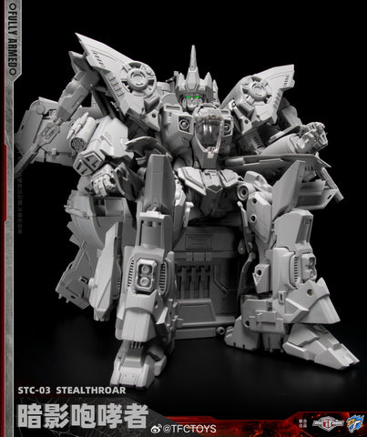 【Pre-Order】TFC Toys x Dajiangshe Craftsman Toys STC-03 STC03 StealthRoar with Cronation Kit (Starscream / GI Joe Rattler Starscream)