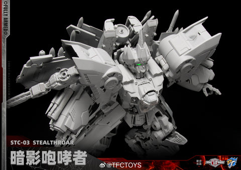 【Pre-Order】TFC Toys x Dajiangshe Craftsman Toys STC-03 STC03 StealthRoar with Cronation Kit (Starscream / GI Joe Rattler Starscream)