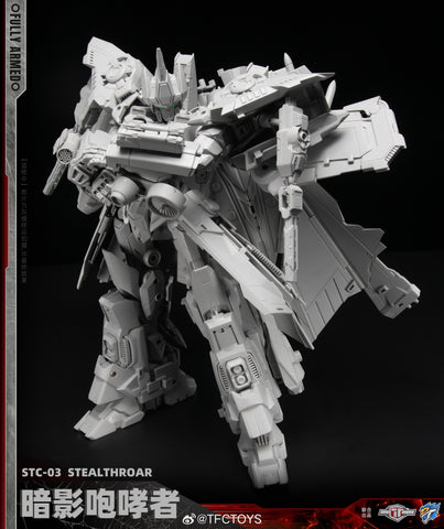 【Pre-Order】TFC Toys x Dajiangshe Craftsman Toys STC-03 STC03 StealthRoar with Cronation Kit (Starscream / GI Joe Rattler Starscream)