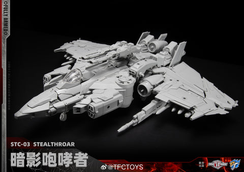 【Pre-Order】TFC Toys x Dajiangshe Craftsman Toys STC-03 STC03 StealthRoar with Cronation Kit (Starscream / GI Joe Rattler Starscream)