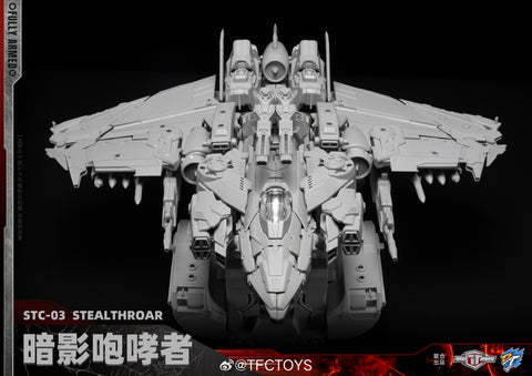 【Pre-Order】TFC Toys x Dajiangshe Craftsman Toys STC-03 STC03 StealthRoar with Cronation Kit (Starscream / GI Joe Rattler Starscream)