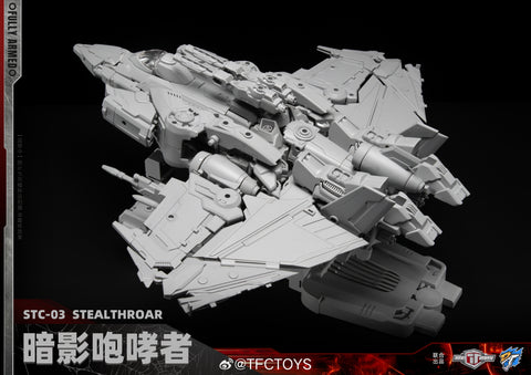 【Pre-Order】TFC Toys x Dajiangshe Craftsman Toys STC-03 STC03 StealthRoar with Cronation Kit (Starscream / GI Joe Rattler Starscream)