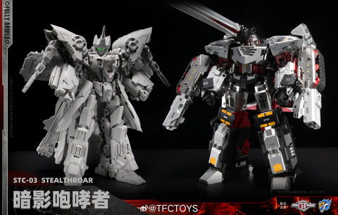 【Pre-Order】TFC Toys x Dajiangshe Craftsman Toys STC-03 STC03 StealthRoar with Cronation Kit (Starscream / GI Joe Rattler Starscream)