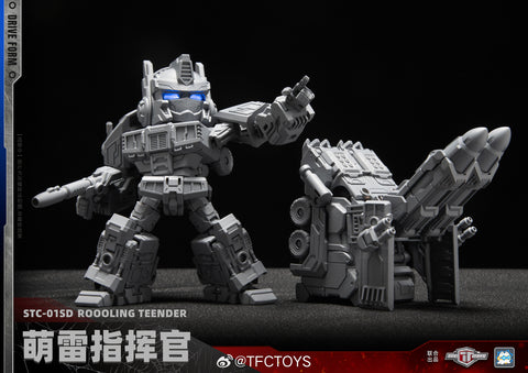 【Pre-Order】TFC Toys STC01SD STC-01SD Roooling Teender ( STC01 Supreme Tactical Commander SD Design / IDW Rolling Thunder Optimus Prime )