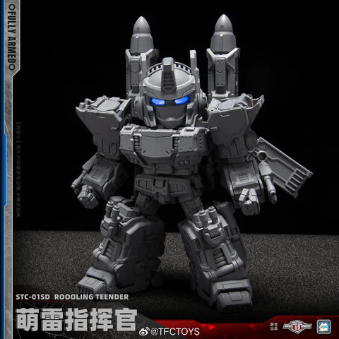 【Pre-Order】TFC Toys STC01SD STC-01SD Roooling Teender ( STC01 Supreme Tactical Commander SD Design / IDW Rolling Thunder Optimus Prime )