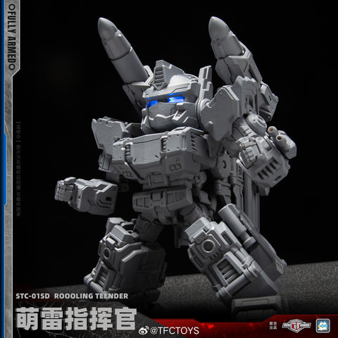 【Pre-Order】TFC Toys STC01SD STC-01SD Roooling Teender ( STC01 Supreme Tactical Commander SD Design / IDW Rolling Thunder Optimus Prime )