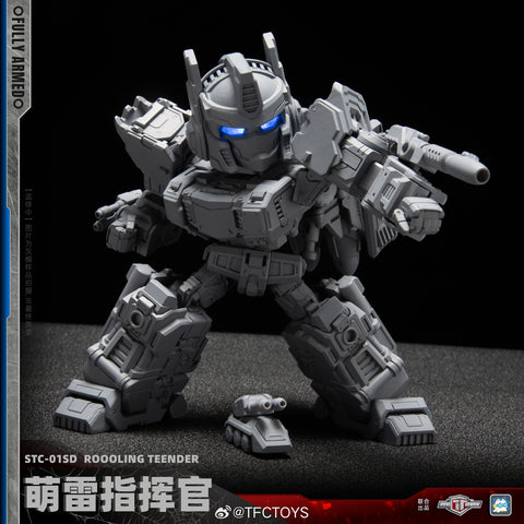 【Pre-Order】TFC Toys STC01SD STC-01SD Roooling Teender ( STC01 Supreme Tactical Commander SD Design / IDW Rolling Thunder Optimus Prime )
