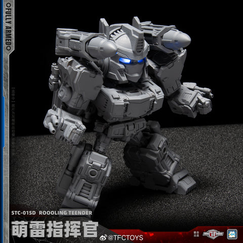 【Pre-Order】TFC Toys STC01SD STC-01SD Roooling Teender ( STC01 Supreme Tactical Commander SD Design / IDW Rolling Thunder Optimus Prime )