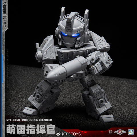 【Pre-Order】TFC Toys STC01SD STC-01SD Roooling Teender ( STC01 Supreme Tactical Commander SD Design / IDW Rolling Thunder Optimus Prime )