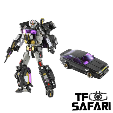【Pre-Order】 Mastermind Creations Ocular Max IF-04 IF04 Ater Beta (IDW Black Drift Deadlock) 19cm / 7"