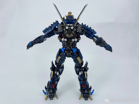 Last Knight LK-01  LK01 Elegant (Bayverse Drift）Non-Transformable Blue Version 22cm / 8.7"