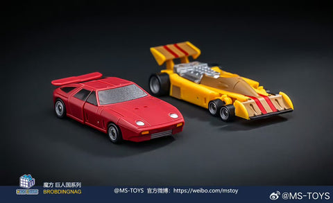 【Incoming】Magic Square MS-Toys MS-B12/ MS-B13 Pillage & Contain ( Dragstrip & Dead End, Menasor ) 2 in 1 set 10cm / 4"