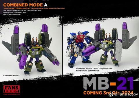 FansHobby FH MB-21 MB21 Tsunami (Armada Universe Tidal Wave)