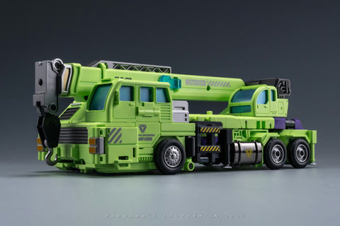 【Pre-Order】Mecha Invasion GLA03 GLA-03 & GLA04 GLA-04 Long Haul & Hook Giant Legion Heavy Builder (Constructors Devastator) Combiner (2 in 1 set) 21.5cm / 8.5"