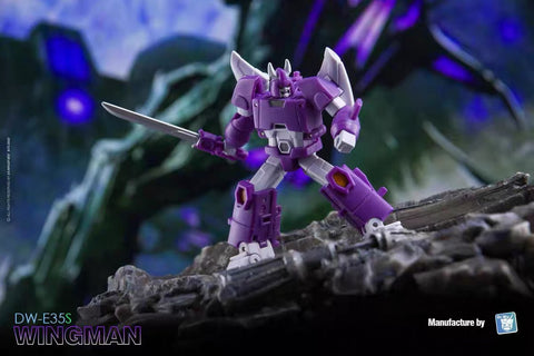 Dr.Wu & Mechanic Studio Extreme Warfare 4 Sets DW-E34M Wasp / E35S Wingman (Purple) / E34G Golden Beetle / E35M Wingman (Orange)  2 in 1 set 4.5cm