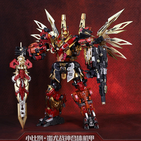 Cang Toys Cang-Toys CY-Mini-01 CYMini01 Feromini (Rampage, Feral Rex) Predaking Combiner 12cm