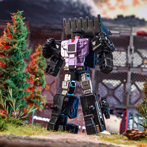 4th Party Xingjiang ST10B ST-10B 6 in 1 Set KO DX9 Hulkie ( Devastator Combiner ) Black Version 29cm / 11.5" (Copy)