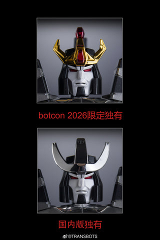 XTransbots MX-4H MX4H MX-IV H Hello Abaddon (Galvatron Ghost Version / Black Version)