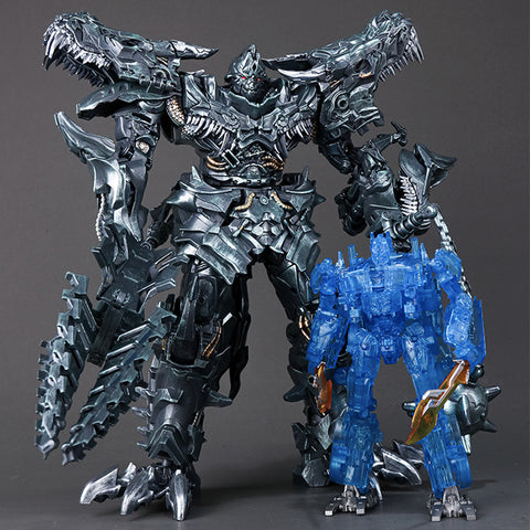 4th party BW BAIWEI TW1101 TW-1101 KO Studio Series SS-07 SS07 Grimlock with OP (Blue Transparent Version)34cm / 13.5"