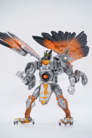 Transart TA BWM-12 BWM12 Wing Wolf Combatant Lightning (BW Beast Wars Maximals Silverbolt) 18.5cm / 7.3"