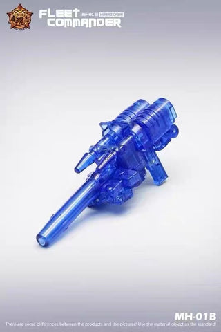 4th Party MHZ Toys Wheelie / Nightstick (Transparent Blue Version) 2 in 1 Loose pack