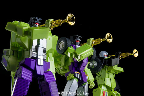 XTransbots MX-44 Gravedigger (Scavenger, Devastator Combiner)  X-transbots 22cm / 8.7"