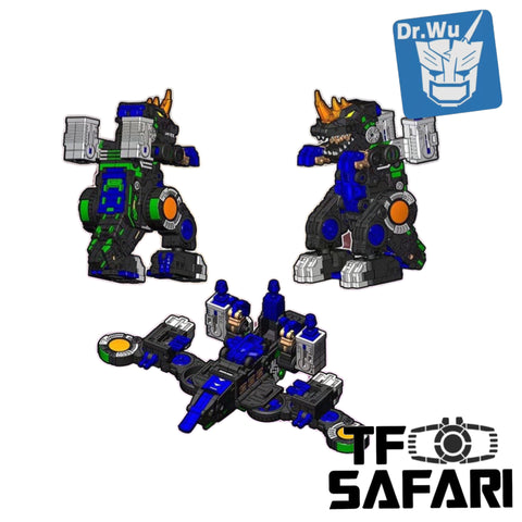 Dr.Wu & Mechanic Studio Extreme Warfare DWE18E DW-E18E Evil Dragon (Gigastorm, Trypticon) Dr Wu