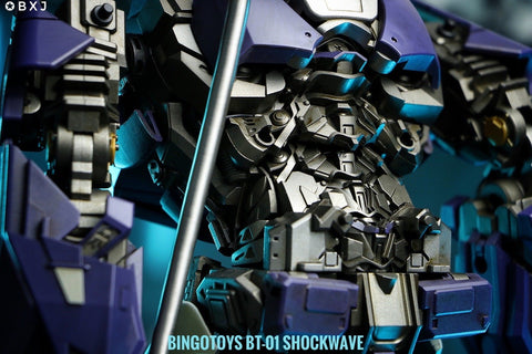 【Incoming】Bingo Toys BingoToys BT01 BT-01 Silencer (Bumblebee Movie Shockwave) 30cm / 12"