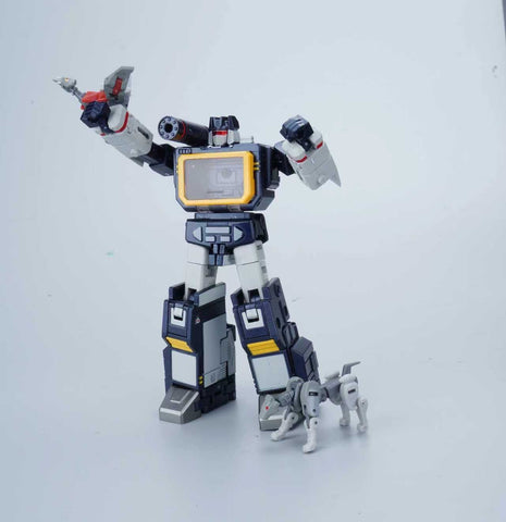 4th Party KO No Brand SD01 SD-01 Oversized KO NewAge H21 Scaramanga ( Soundwave ) 13cm / 5"