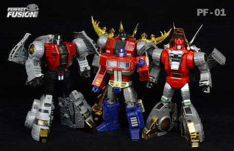 Perfect Fusion (FansToys) PF-01 PF01 Cesium (Slag, Dinobot) Reissue Version 27cm / 10.7"