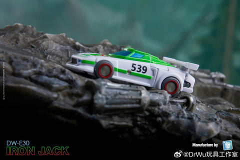 【Incoming】Dr.Wu & Mechanic Studio Extreme Warfare 4 Sets DW-E30 Iron Jack (Wheeljack) / DW-E24M Firefighters (Inferno SG Shattered Glass)  2 in 1 set 4.5cm