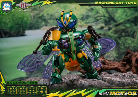 【Pre-Order】Machinecat-Toys Machine Cat Toys (JiGuangMao Toy JGM) MCT-02 MCT02 Buzz Voltbee (BW Waspinator)