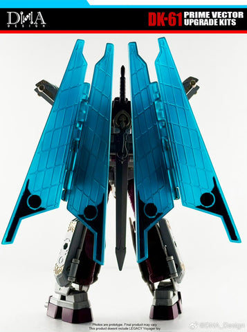 DNA Design DK-61 DK61 Upgrade Kits for Legacy United Cybertron Universe Prime Vector