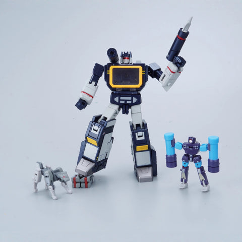 4th Party KO No Brand SD01 SD-01 Oversized KO NewAge H21 Scaramanga ( Soundwave ) 13cm / 5"