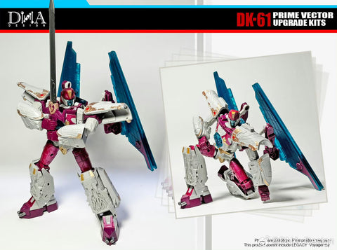 DNA Design DK-61 DK61 Upgrade Kits for Legacy United Cybertron Universe Prime Vector