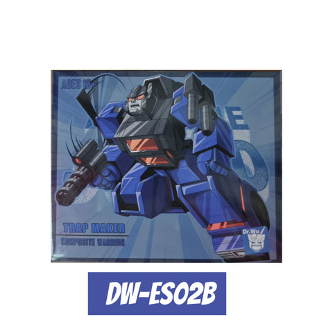 Dr.Wu DWES02B DW-ES02B Trap Maker ( Battletrap Duocon) Dr Wu G2 Black Version7cm / 2.8"