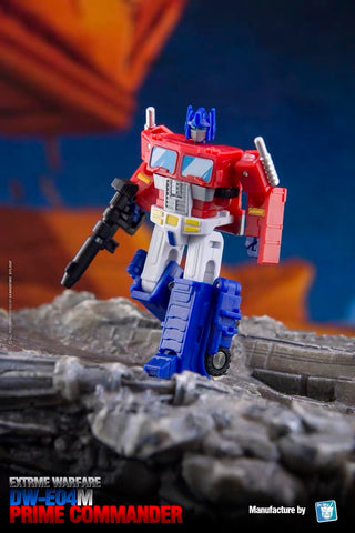 Dr.Wu DW-E04M DWE04M Prime Commander w/ Trailer Comic Version 6cm / 2.4”