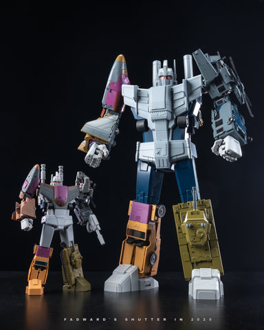 Magic Square MS-Toys MS-B51R / 52R / 53R / 54R / 55R Bruticus Combiner G1 Reissue Version 25cm / 9.85"