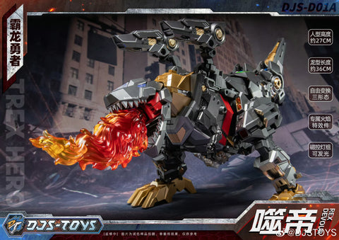 【Pre-Order】Craftsman Toys Dajiangshe DJS-D01A DJSD01A Shidi ( Grimlock / Dinobot Volcanicus Combiner ) 27cm / 10.7"
