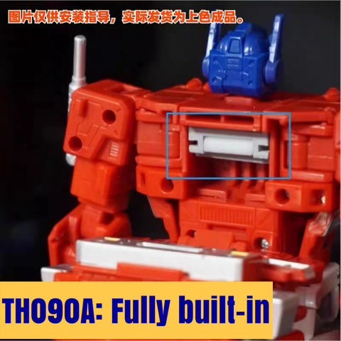 Weekend Workshop / Tim Heada Upgrade Kit / Gap fillers for Studio Series SS86 Optimus Prime Upgrade Kit