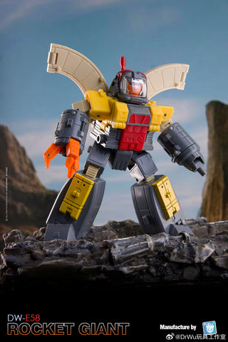 【Pre-Order】Dr.Wu DW-E58 DWE58 Rocket Giant (G1 Omega Supreme) 9.5cm / 3.8"