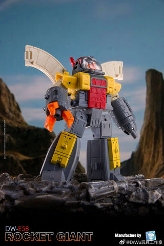 【Pre-Order】Dr.Wu DW-E58 DWE58 Rocket Giant (G1 Omega Supreme) 9.5cm / 3.8"