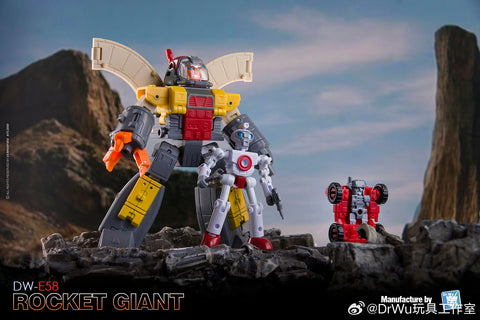 【Pre-Order】Dr.Wu DW-E58 DWE58 Rocket Giant (G1 Omega Supreme) 9.5cm / 3.8"