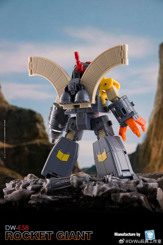 【Pre-Order】Dr.Wu DW-E58 DWE58 Rocket Giant (G1 Omega Supreme) 9.5cm / 3.8"