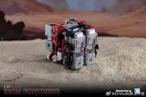 【Pre-Order】Dr.Wu DW-E54G DWE54G Iron Fortress (G1 Mini Metroplex) 10cm