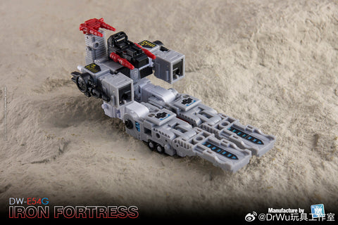 【Pre-Order】Dr.Wu DW-E54G DWE54G Iron Fortress (G1 Mini Metroplex) 10cm