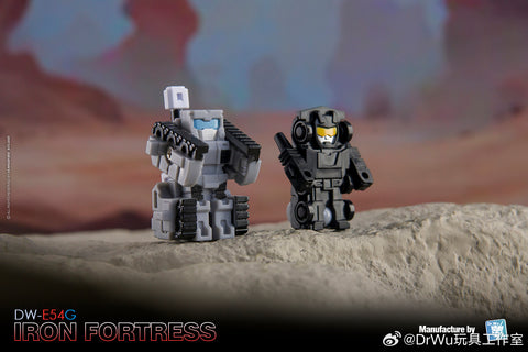 【Pre-Order】Dr.Wu DW-E54G DWE54G Iron Fortress (G1 Mini Metroplex) 10cm