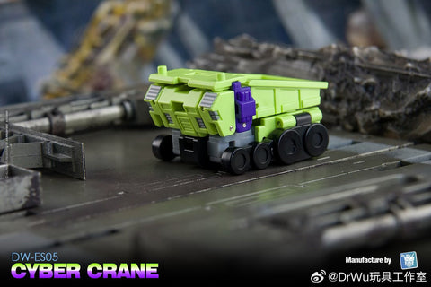 【Pre-Order】Dr.Wu DW-ES05 / ES06 Cyber Crane / Dump Truck ( Hook / Long Haul ) Devastator Combiner 2 in 1 Set