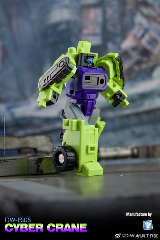 【Pre-Order】Dr.Wu DW-ES05 / ES06 Cyber Crane / Dump Truck ( Hook / Long Haul ) Devastator Combiner 2 in 1 Set